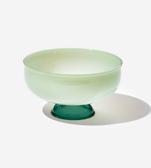 Cloudy Green Bowl