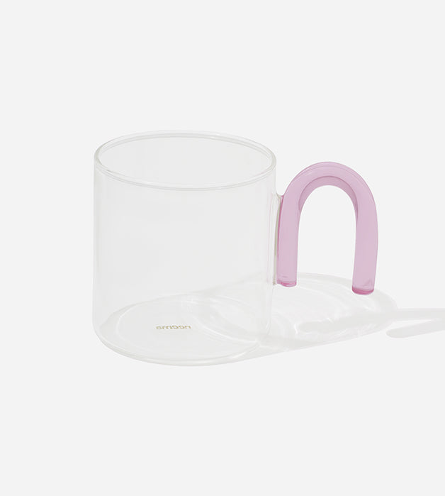 U-handle mug - Pink